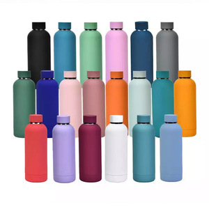 HIPDEER Stainless Steel Vacuum Insulated Bullet Shape Water Bottle 501-600ml Double Wall Thermal Flask LED Temperature Display - Product Image 1