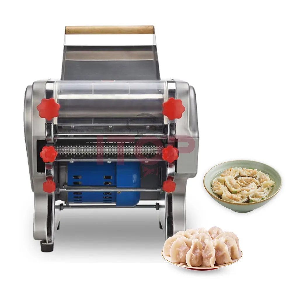 Máquina cortadora de macarrão, atacado, máquina fresca de macarrão, ovo de trigo, máquina elétrica de massa de espaguete