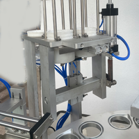 Machine automatique de scellage et de bouchage de pâte à tartiner au chocolat à haute productivité avec lampe germicide UVC pour l'alimentation, les produits chimiques et l'eau pure
