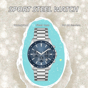 Montre mécanique de luxe pour homme avec bracelet en acier inoxydable, mouvement de haute qualité, cadran lumineux, résistante à l'eau, largeur du bracelet 22 mm - Product Image 2