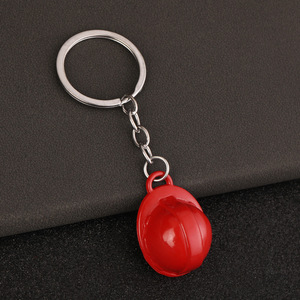 Portachiavi con Mini Casco di Sicurezza da Costruzione, <span class=keywords><strong>Regalo</strong></span> Originale <span class=keywords><strong>per</strong></span> Edili, Ingegneri, Artigiani, Manager di Cantiere, Geometri - Product Image 3