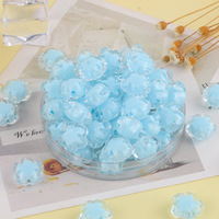 Haute qualité acrylique fleur perles arc-en-ciel couleur bijoux à bricoler soi-même faisant des perles pour sac bijoux accessoires