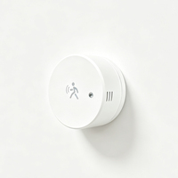 Detector de Presencia Humana ZigBee 24G MmWave, Mini Radar con Sensor de Movimiento, Detección de Temperatura, Humedad y Luz para Tuya Smart Life Zigbee2mqtt