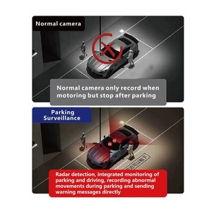 Caméra embarquée Ubox avec télécommande, double objectif 2MP + 2MP, 4G Sim, enregistreur vidéo, suivi, caméra de sécurité 360° CCTV, caméra de voiture avec GPS - Product Image 6