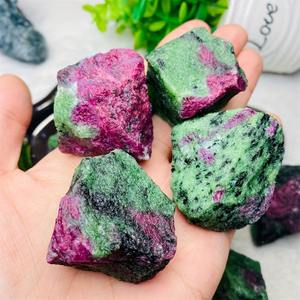 Piedras Preciosas en Bruto de Alta Calidad al por Mayor, Morganita Natural de Tanzania, Epidoto, Rubí Zoisita en Bruto para Joyería y Decoración del Hogar - Product Image 6