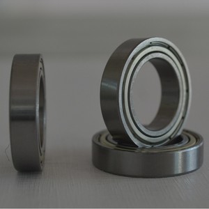 ตลับลูกปืนเม็ดกลมร่องลึกขนาดเล็กผนังบาง ผลิตจากเหล็กโครเมียมคาร์บอนสูง แบบสองแถว ฝาครอบสองชั้น รุ่น 6801 สำหรับมอเตอร์ - Product Image 4