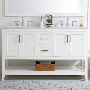 Modern <strong>Style</strong> Wholesale Made in China Wood Sink Storage Vanity <strong>Bathroom</strong> Cabinet - Product Image 5