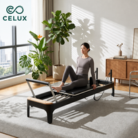 Machine de Pilates Reformer en aluminium, durable, portable, professionnelle, équipement de fitness commercial pour studio, entraînement corporel ciblé
