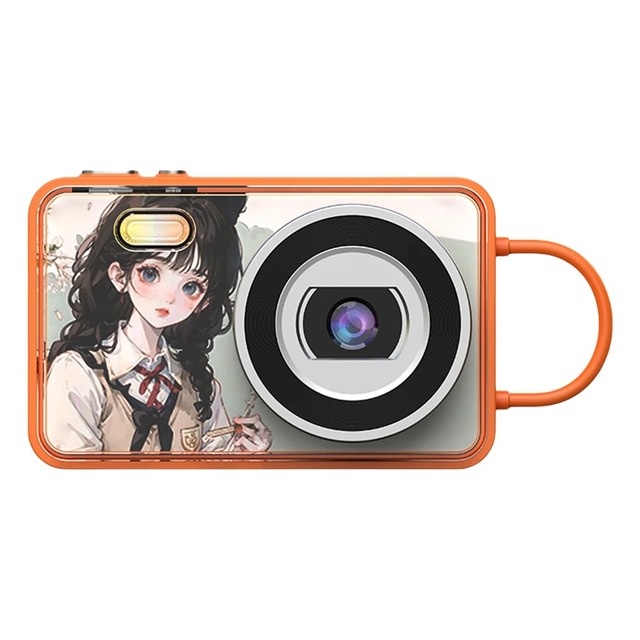 Wholesale Mini New Children's Cartoon HD Dual Camera CMOS Plastic 3X Optical Zoom Can Record Video Take Photos Digital Camera