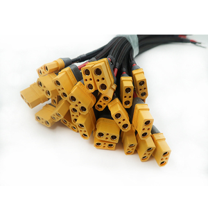 Yzconn מפעל מותאם אישית xt90h xt60h xt60h xt30 xt30u מחבר סוללת ליתיום שינוי תקע סיליקון כבל - Product Image 1