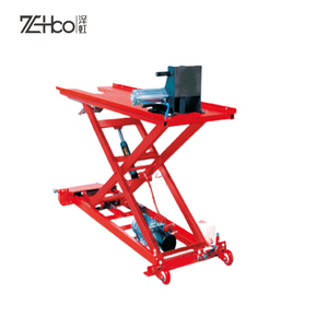 1000kg Hydraulische Pneumatische Motorfiets Heftafel Schaarlift voor het Heffen van Motorfietsen & Auto's, Max. Hoogte 1200mm, Hot Sale - Product Image 5
