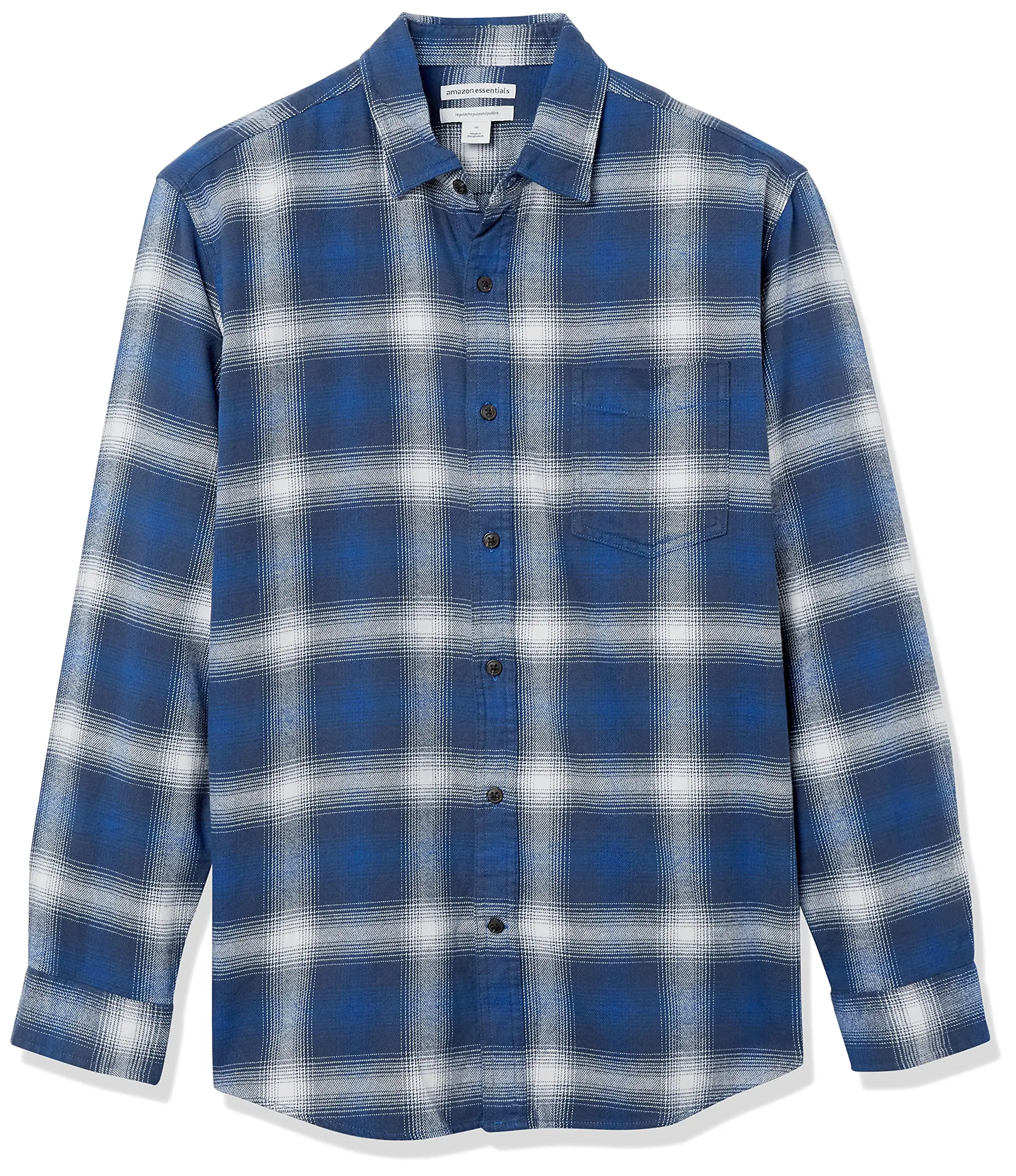 Long Sleeve Flannel Soft Oversized Plaid Men Down Collar Checked Flannel Shirts Custom Shirts