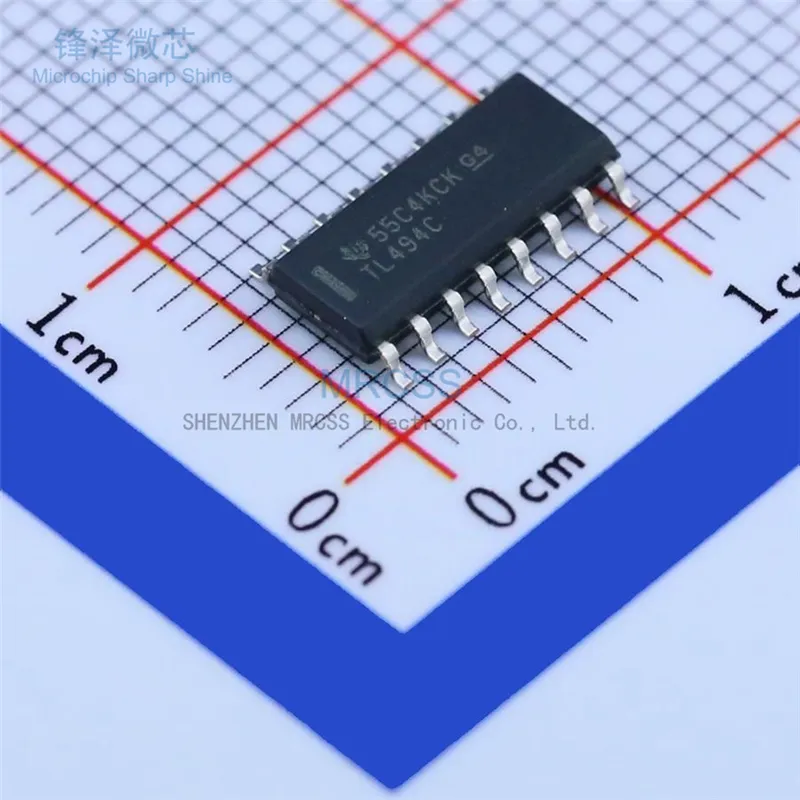 Contrôleur PWM 40V, 200mA, 300kHz, 16 broches, Mode tension tl494chr