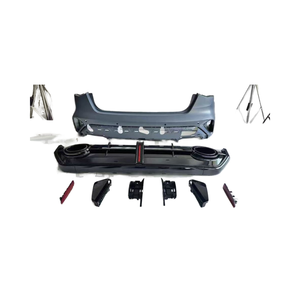 Apto para el modelo <span class=keywords><strong>Audi</strong></span> <span class=keywords><strong>A3</strong></span> RS3 S3 2021, con parachoques delanteros y traseros que rodean los labios delanteros y traseros. - Product Image 3