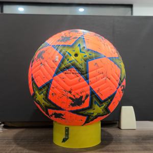 Ballon de football de taille 5 de qualité professionnelle, thermocollé en PU, qualité officielle pour les matchs en salle/extérieur - Product Image 1