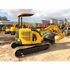 Excavatrice sur chenilles hydraulique compacte d'occasion Komatsu PC40, poids 4000 kilogrammes, unité de terrassement - Product Image 2