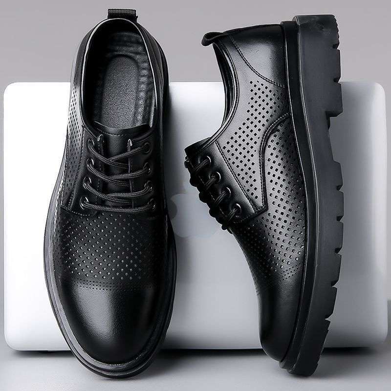 188 noir ajouré à lacets édition premium