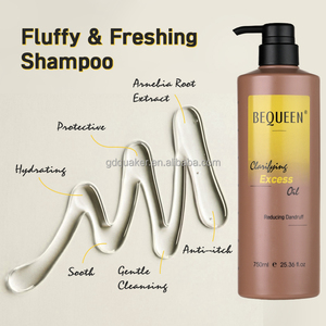 BEQUEEN shampooing moelleux bio de haute qualité pellicules rafraîchissant nettoyant naturel hydratant fortifiant shampooing - Product Image 1