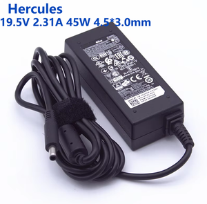 Adaptateur secteur pour ordinateur portable HA45NM140 19,5 V 2,31 A 45 W 4,5 * 3,0 mm pour <span class=keywords><strong>DELL</strong></span> Inspiron 13 14 15 17 <span class=keywords><strong>Vostro</strong></span> 3590 Series <span class=keywords><strong>Chargeur</strong></span> d'alimentation pour ordinateur portable - Product Image 1