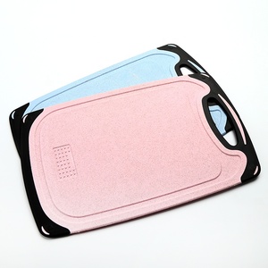 Kitchen Chopping Boards Wheat Straw Plastic Cutting Boards