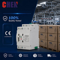 Offre Spéciale CHQ5T 63A 220V Monophasé 2P Prix Usine Commutateur de Transfert Automatique (ATS) Mini Rail DIN Excellent Rapport Qualité-Prix