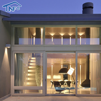 Ventana Fija Moderna Insonorizada Personalizada NF con Aleación de Aluminio 6063-T5 para Sala de Estar y Villa