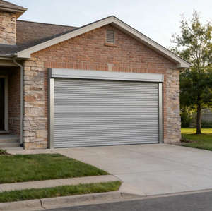 Energy-Saving Automatic Noiseless Steel Aluminum Roller Shutter Door Whit Outdoor Application - Product Image 1