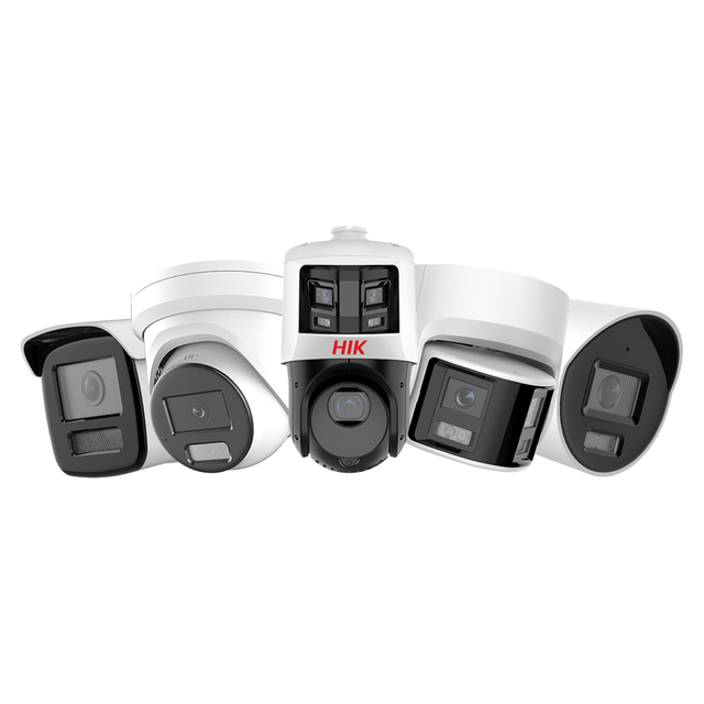 Compatible OEM 2MP 4MP 5MP 4K Full Color Bullet Dome Turret POE IP Security CCTV Camera with NVR DVR PTZ