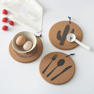 Ins Style Flower Type Cork <b>Coasters</b> Custom <b>Heat</b> Resistant Petal <b>Coasters</b> - Product Image 4