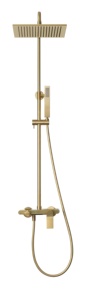 Gunon 3 функция золотой роскошный набор для душа матовый латунный душ - Product Image 2
