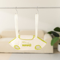 Hamac de beauté pour chat anti-stress à motif solide tridimensionnel enveloppant, accessoires de lit pour animaux de compagnie en Taslan écologique et imperméable
