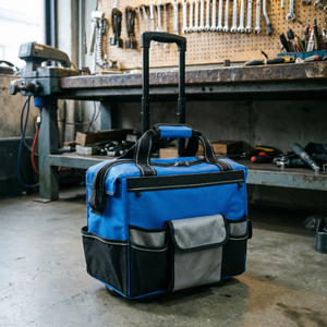 Sac de rangement à roulettes personnalisé avec poignée supérieure, petit format, en polyester, nouveau style, durable, pour outils, OEM ODM - Product Image 1