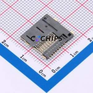 MEM2075-00-140-01-A SD Card / Memory Card Connector SMD Connector Self-Return Type MicroSD Card (TF Card) 1.4mm - Product Image 2