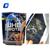 5kg 10kg 15kg Opp stratification sac de papier d'aluminium pochette à fermeture éclair protéine poudre Standup emballage