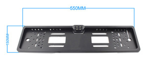 Telecamera di Retromarcia per Targa 1080P AHD Visione Notturna Impermeabile DC 12V per Europa - Product Image 6