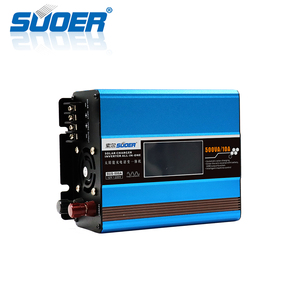 <span class=keywords><strong>Suoer</strong></span> อินเวอร์เตอร์แปลงไฟ12V Dc เป็น220V Ac 500W,เครื่องแปลงไซน์เวฟขนาด500วัตต์มีที่ชาร์จพลังงานแสงอาทิตย์ในตัว - Product Image 6
