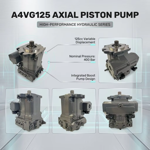 Pompe à pistons axiaux à déplacement variable de la série A4VG OEM, interchangeable A4VG71 A4VG90 A4VG125 A4VG180 A4VG250, pour la réparation d'excavatrices - Product Image 3