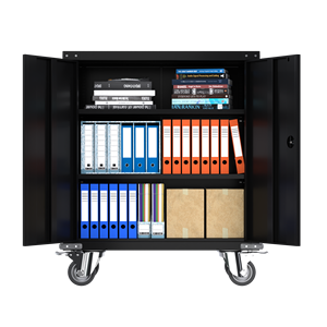 High Capacity Metal Tool Mobile Cabinet Office <strong>Garage</strong> Stotage <strong>Cupboard</strong> With 4 Wheel Steel Lock Cabinet Furniture - Product Image 6