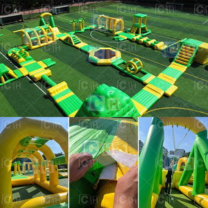 Parc aquatique flottant gonflable de jeu de parc d'amusement d'eau d'<span class=keywords><strong>Aqua</strong></span> de sport commercial d'adultes pour la mer - Product Image 5