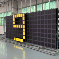 Recréer le mouvement Nouvelle forme de publicité Art médiatique LED créatif Écran LED cinétique P1.9 tridimensionnel