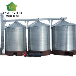 5000 طن من الفولاذ صويا أرز حبوب تخزين الحبوب سلة مسطحة الاسفل - Product Image 2