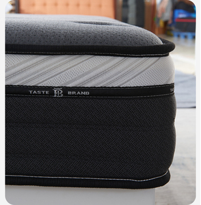 Phổ biến hiện đại độ ẩm Wicking vải túi mùa xuân Nệm 12 inch cao su thiên nhiên Bộ nhớ bọt mùa xuân hỗn hợp nệm - Product Image 2