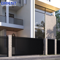 Clôture en aluminium sur mesure de haute qualité, treillis et portails, pergola à toit à lames motorisées, portail extérieur moderne personnalisé