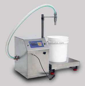 Machine de remplissage semi-automatique haute vitesse pour boissons liquides en grandes quantités, avec pesage quantitatif et débit élevé - Product Image 4