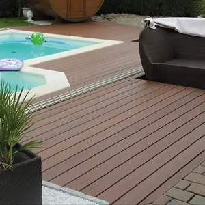 Engineered Flooring Outdoor Wpc Co-extrusion Decking Boards Wood Texture Flooring Artificial Hardwood Lumber Wpc