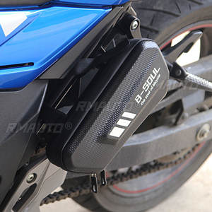 Bolsa Lateral Universal para Motocicleta, Bolsa de Almacenamiento de Herramientas Lateral Modificada, Bolsas Impermeables para Asiento de Motocicleta para Honda/Yamaha/Suzuki - Product Image 5