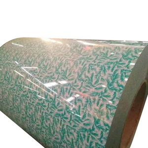 Tôle d'<span class=keywords><strong>acier</strong></span> pleine épaisseur prélaquée en polyester à motif grain de <span class=keywords><strong>bois</strong></span>, épaisseur 0,4-0,6 mm, revêtement Z10-Z29, pour applications automobiles et domestiques - Product Image 1