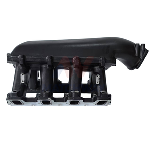MATCHWAY Black Aluminum <span class=keywords><strong>LS</strong></span> Lo-Ram EFI Intake Manifold untuk Mesin GM Chevy LS3/L92 dengan Kit Rel Bahan Bakar - Product Image 2