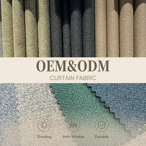 Tela para Cortinas Opacas <span class=keywords><strong>ColorTex</strong></span> OEM y ODM, Venta al por Mayor, Duradera, de Primera Calidad, con Buen Caída, 100% Poliéster, Color Sólido, para Hotel - Product Image 1