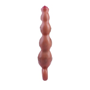 CITYFUN - Vibrador Anal de Tamaño Largo con Canales y Bolas Flexibles, Vibrador de Bolas Anales para Mujeres, Juguetes Sexuales - Product Image 3